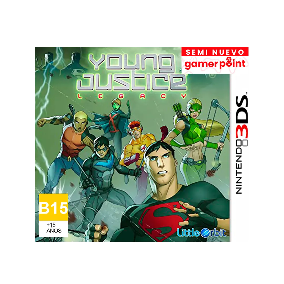 Young Justice League 3Ds Usado