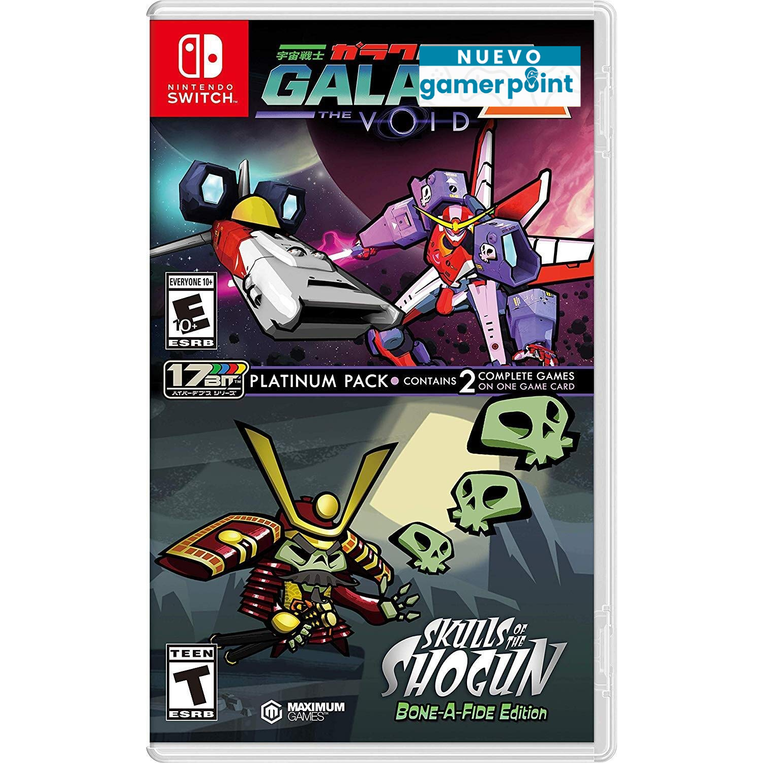 Galak-Z: The Void/ Skulls of the Shogun Bone-A Fide Platinum Pack Nintendo Switch