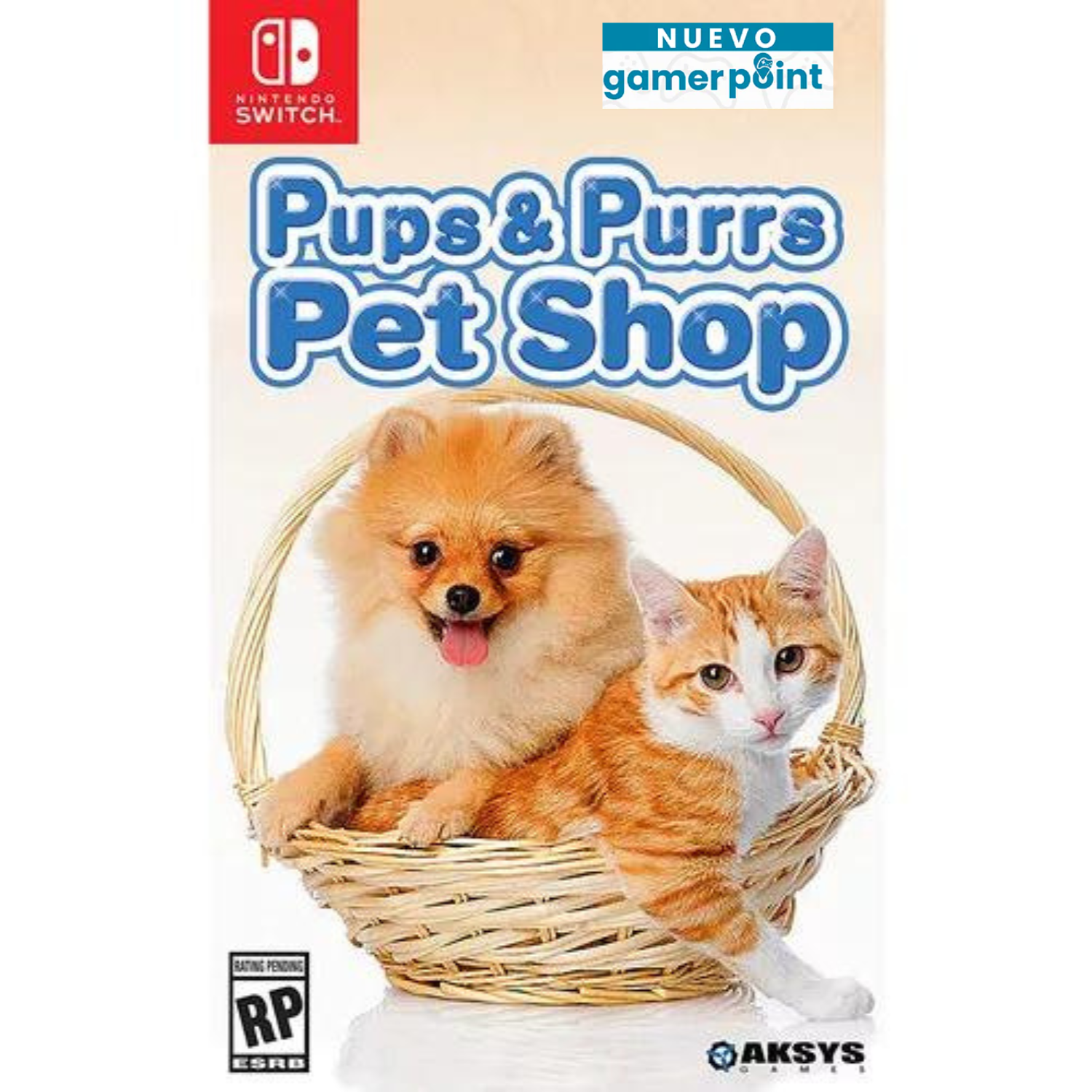 Pups & Purrs Pet Shop Nintendo Switch