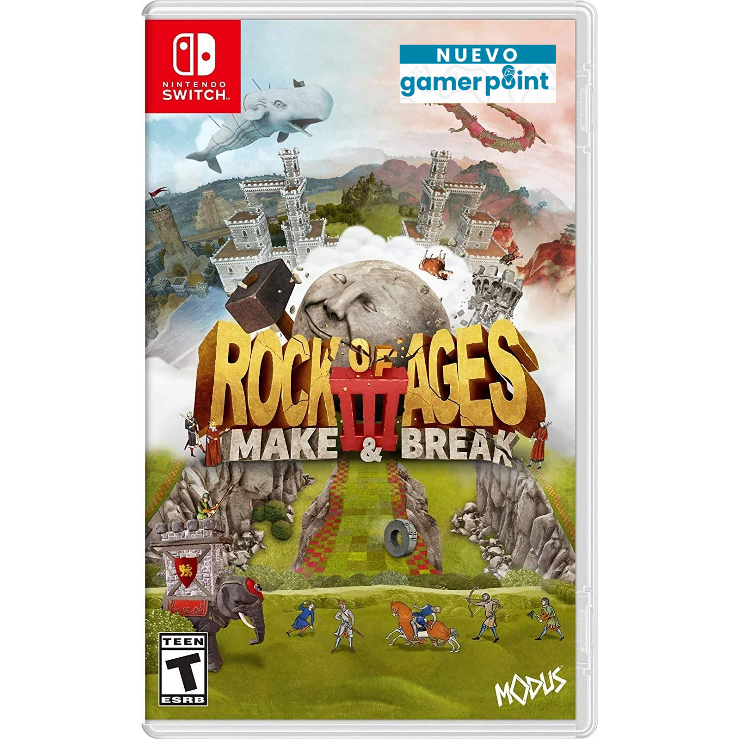 Rock of Ages 3: Make & Break Nintendo Switch