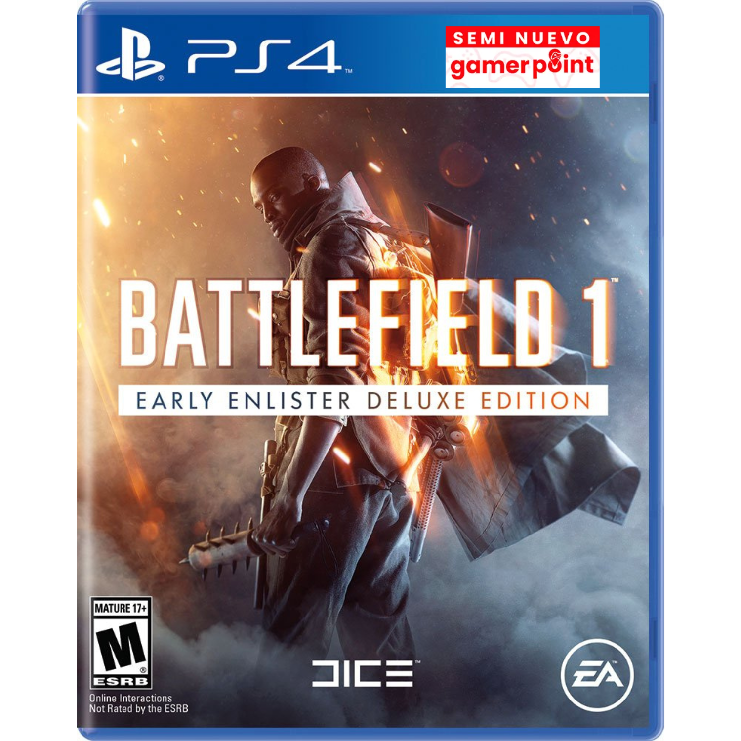 Battlefield 1 Early Enlister Deluxe Edition Ps4 Usado