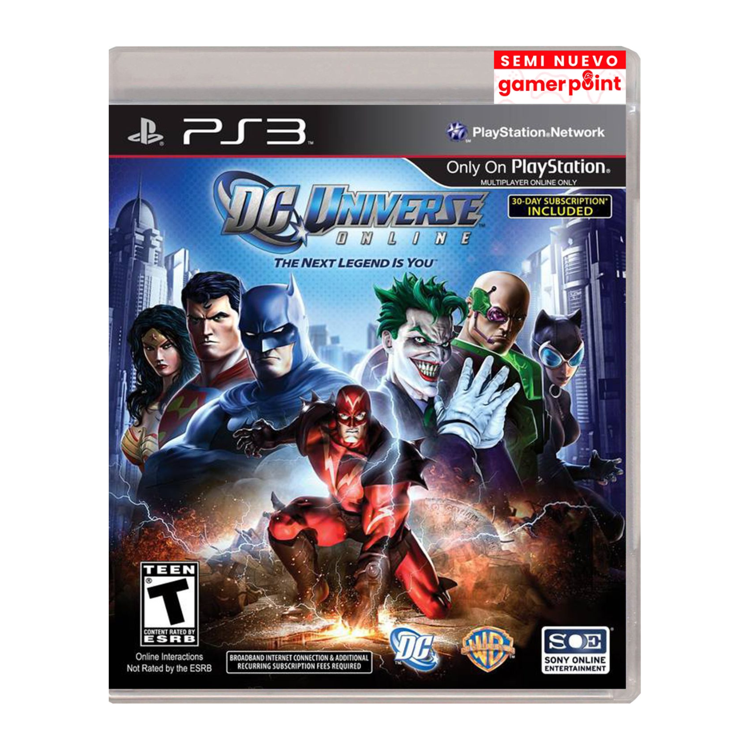 DC Universe Online Ps3 Usado