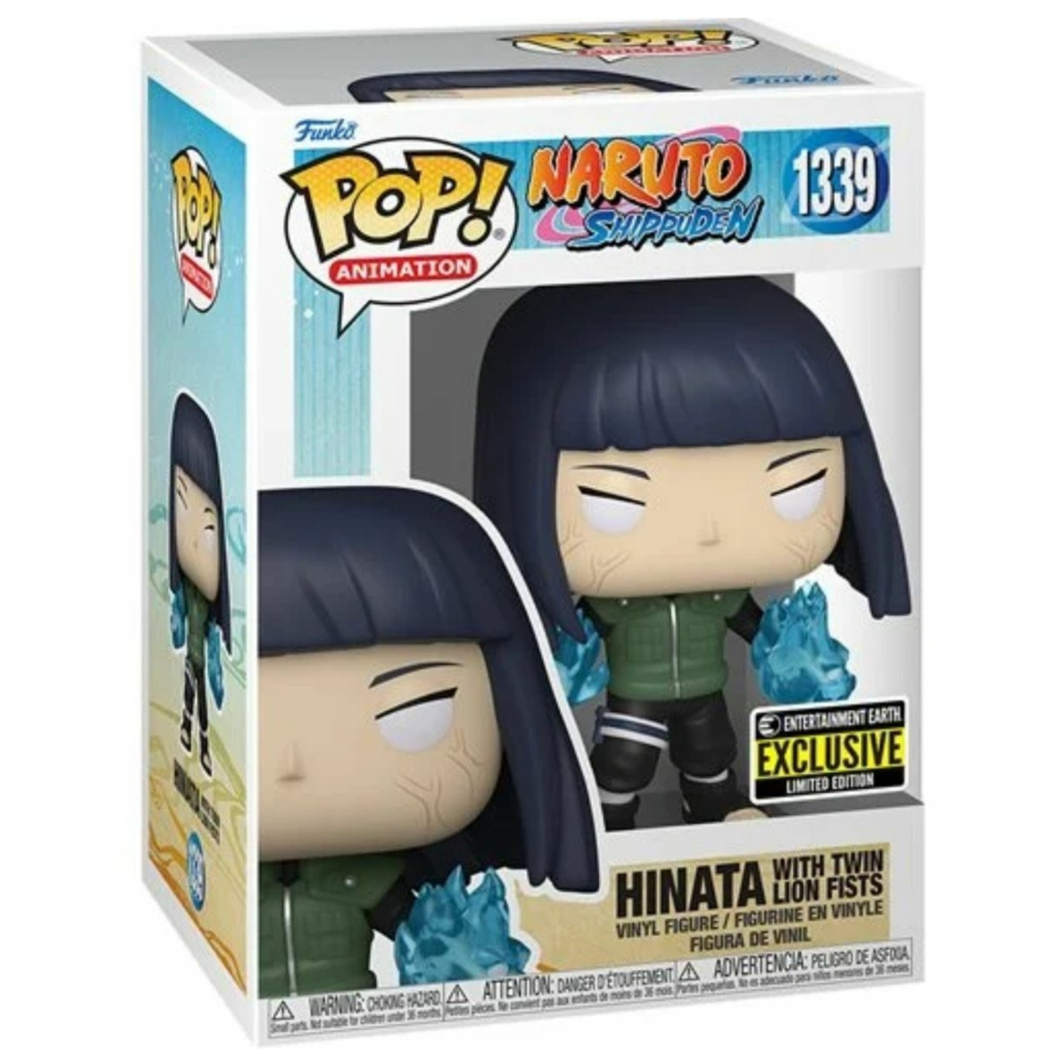 Funko Hinata With Twin Lion Fists 1339 Entertainment Earth Exclusive (Naruto Shippuden)