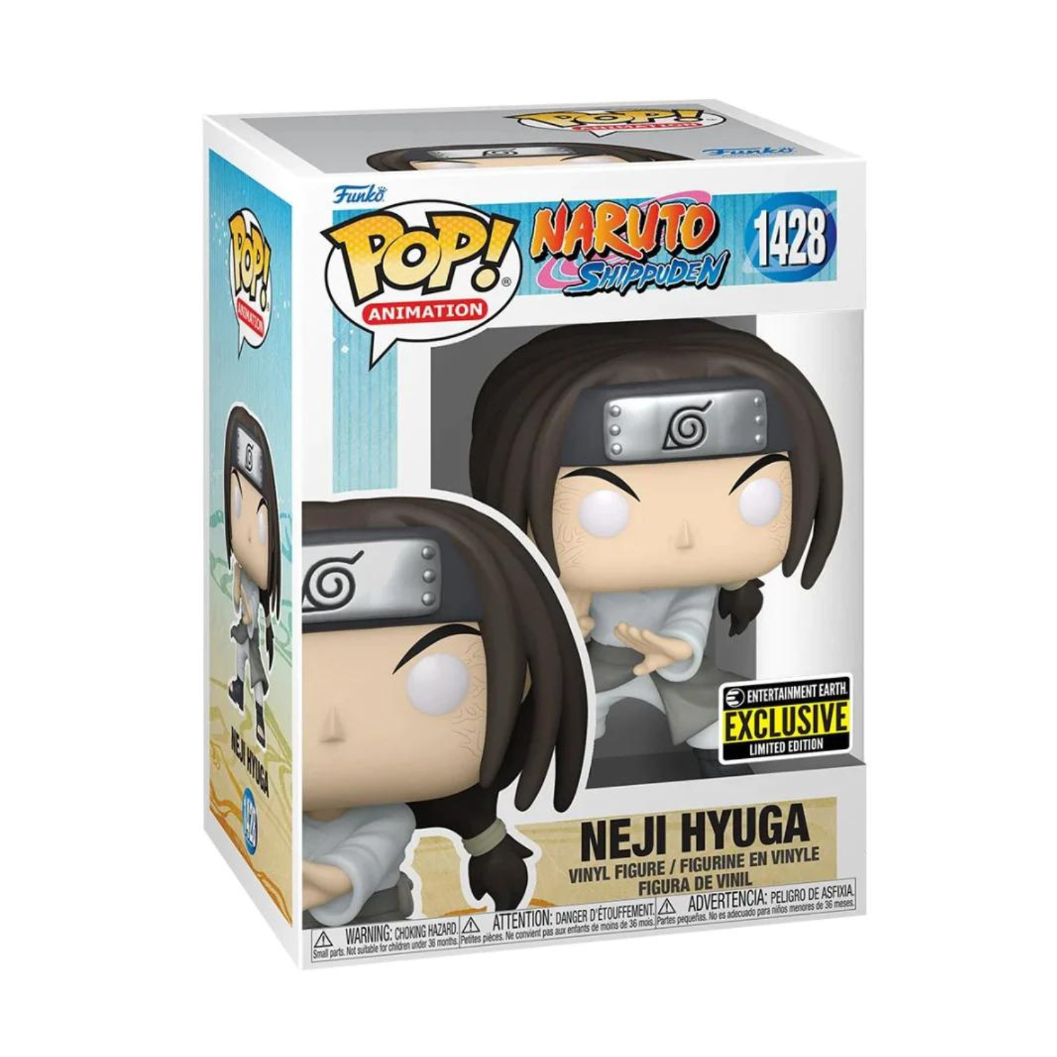 Funko Neji Hyuga 1428 Entertainment Earth Exclusive (Naruto Shippuden)