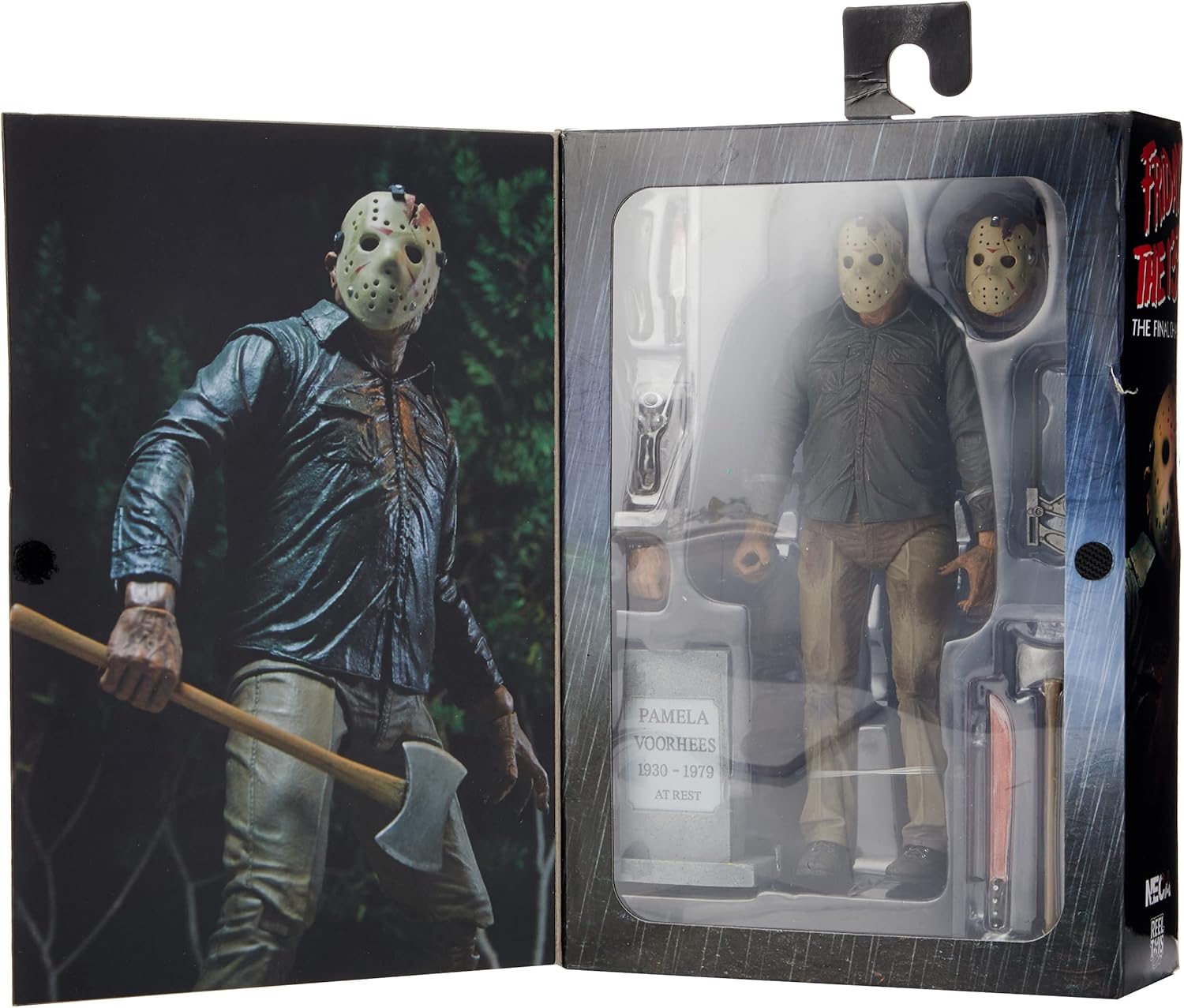 Figura de acción NECA Friday the 13th: Ultimate parte 4, Jason de 7 pulgadas