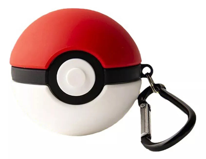 Audifonos Bluetooth Pokemon Pokeball Con Funda Protectora