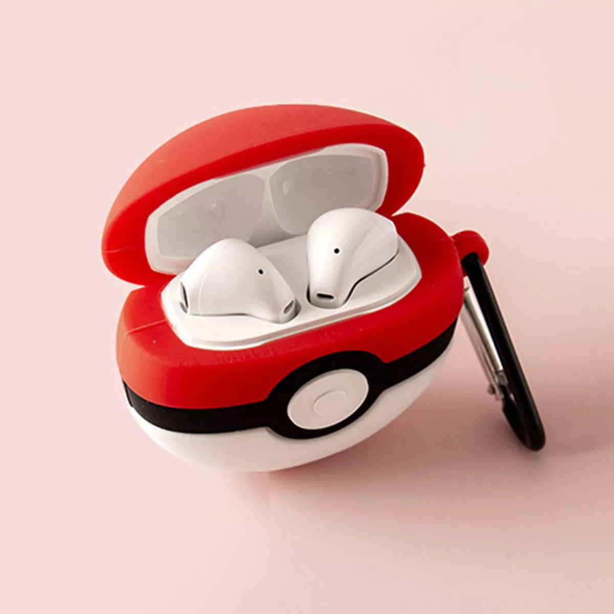 Audifonos Bluetooth Pokemon Pokeball Con Funda Protectora