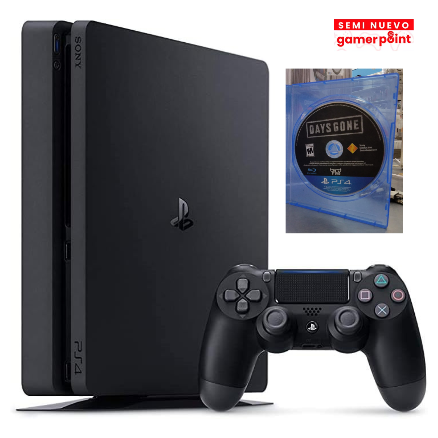 Consola Ps4 Slim 500GB Usada + Days Gone Usado