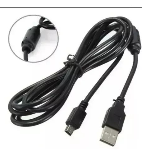 Cable De Carga Para Control PS3 3 Metros (USB a USB mini)