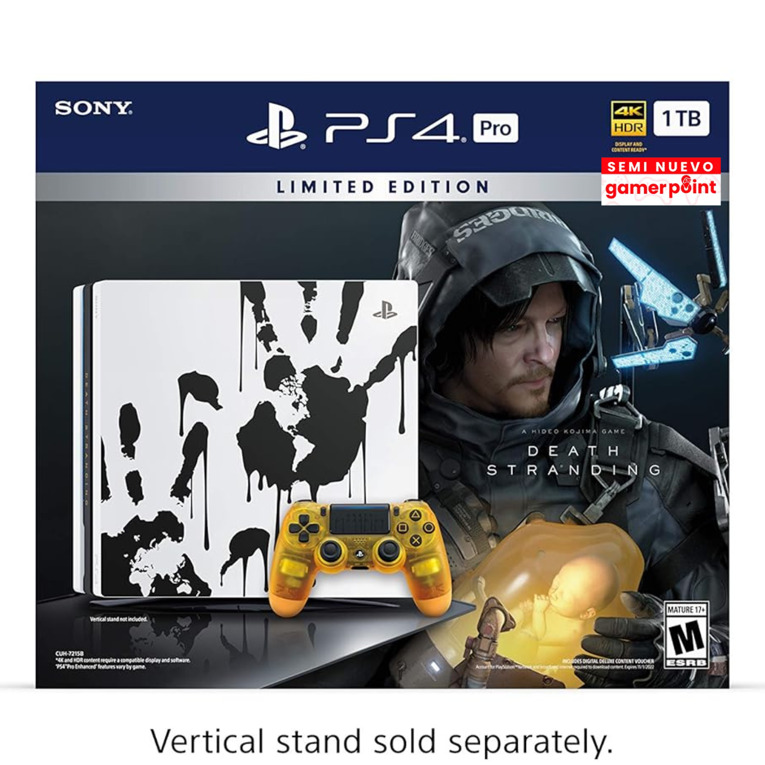 Consola PS4 PRO Edicion Limitada Death Stranding Usada