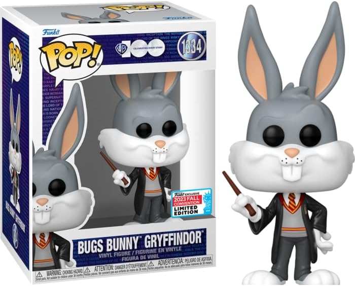 Funko Bugs Bunny Gryffindor 2023 Fall Convention Limited Edition 1334 (Warner Bros)