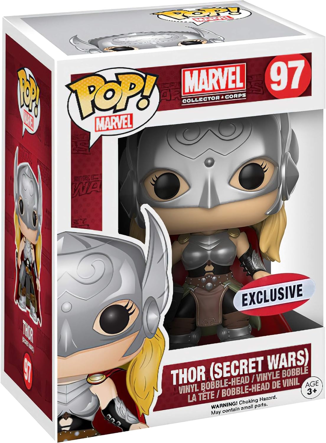 Funko Thor (Secret Wars) Exclusive 97 (Marvel Collector Corps)