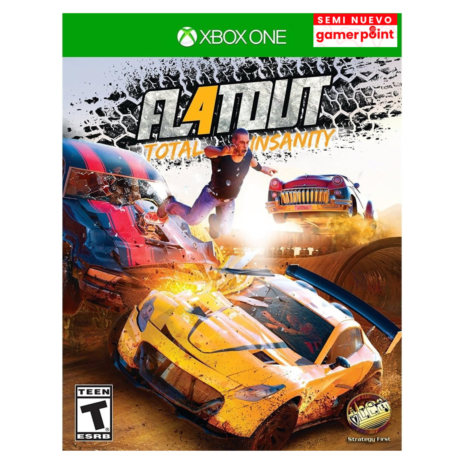 Flatout 4 Total Insanity Xbox one Usado