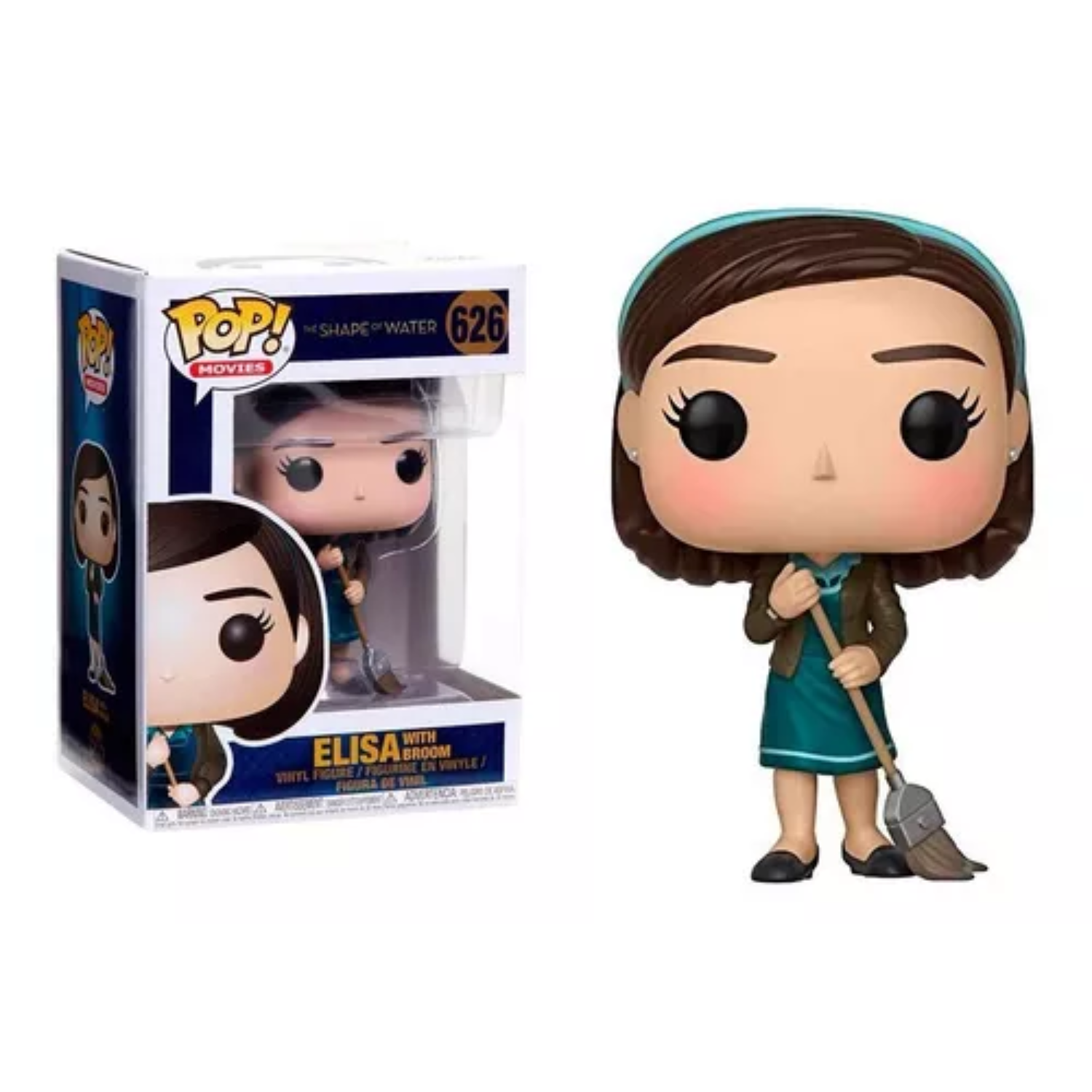 Funko Elisa With Broom 626 (the Shape Of Water)