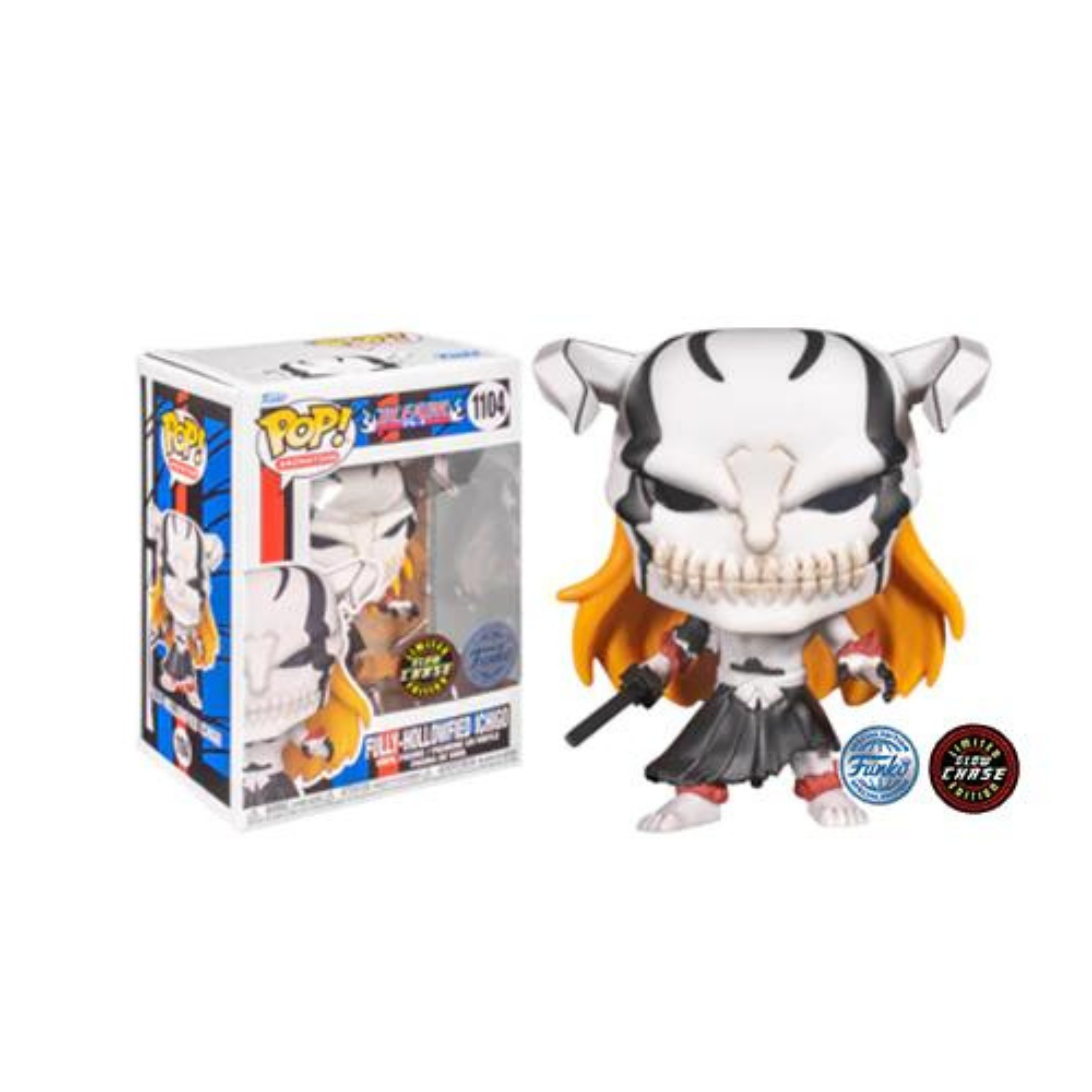 Funko Fully-Hollowfied Ichigo Glow Chase Funko Special Edition 1104 (Bleach)