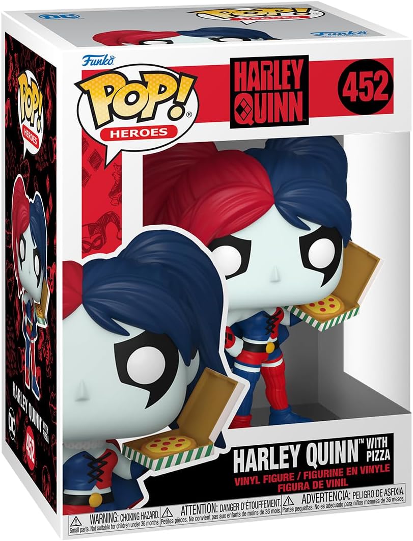 Funko Harley Quinn With Pizza 452 (Harley Quinn)