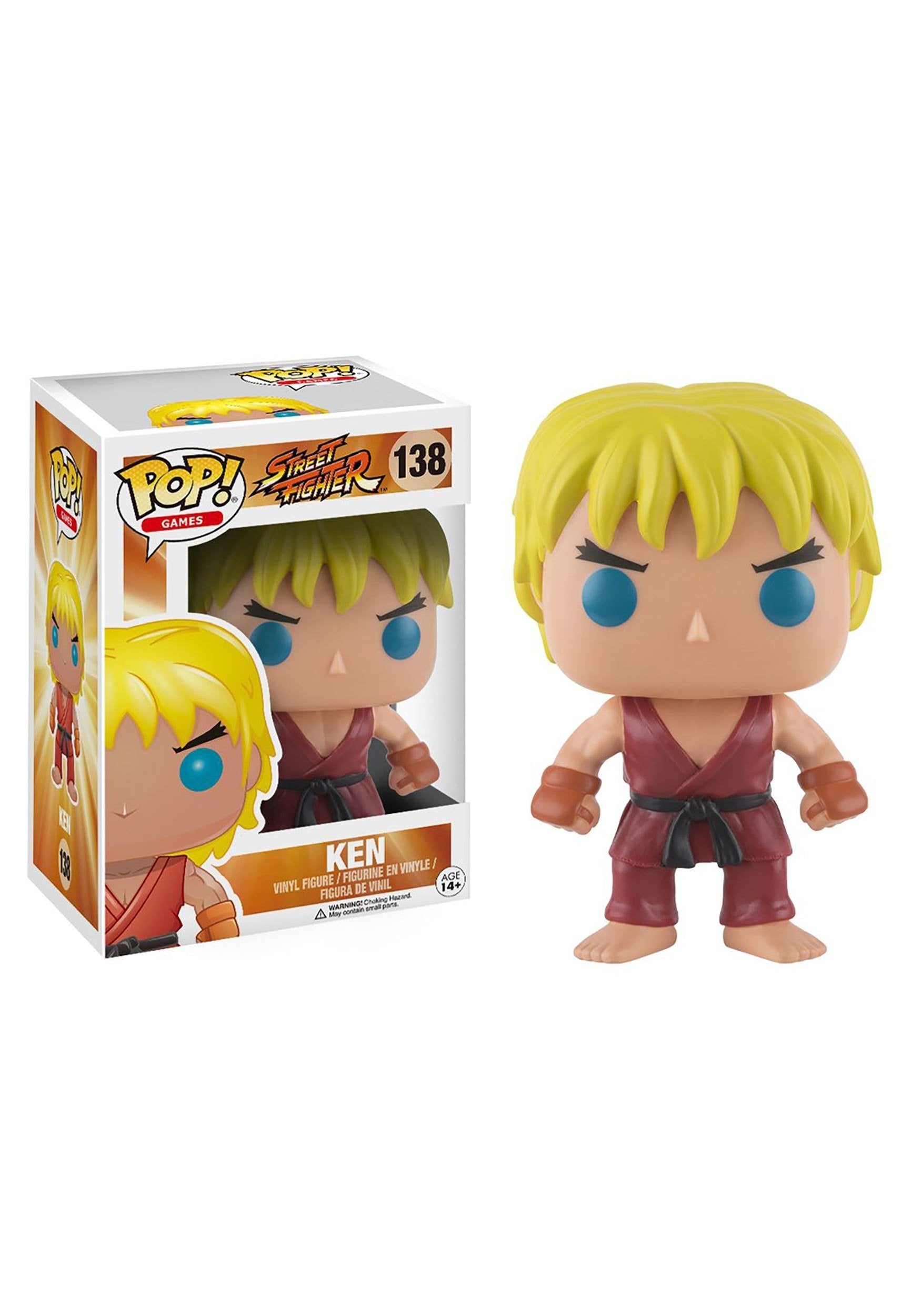 Funko Pop Games: Street Fighter Ken 138