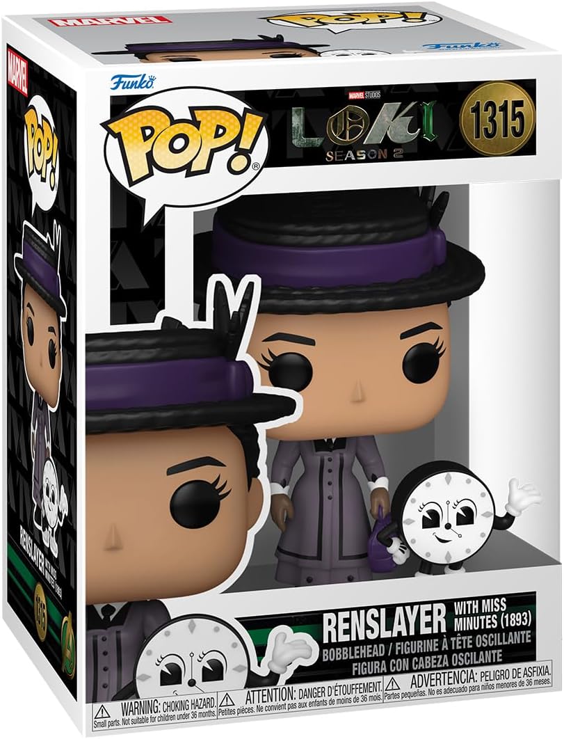 Funko Renslayer With Miss Minutes (1893) 1315 (Marvel Loki)