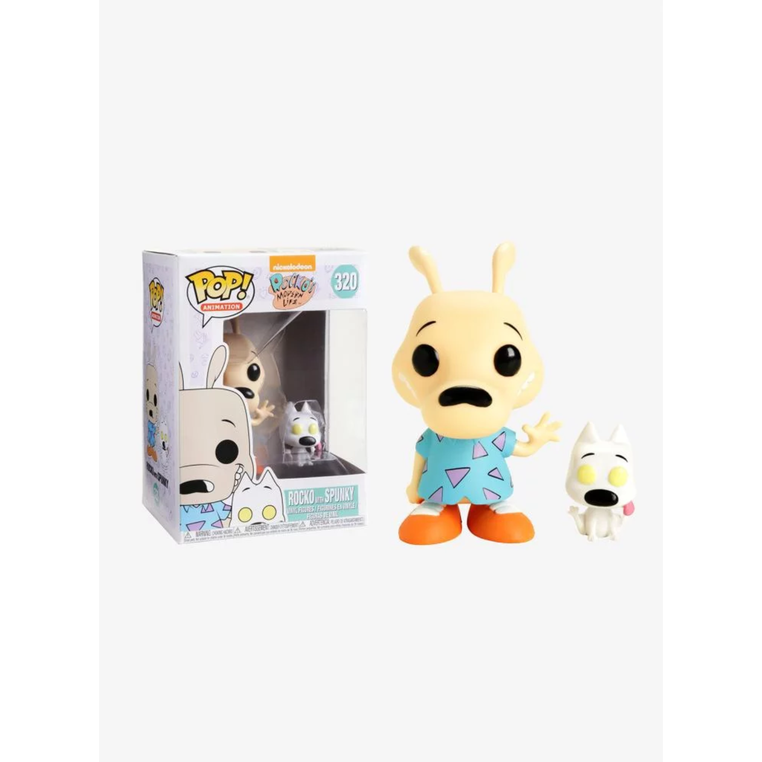 Funko Rocko With Spunky 320  (Vida Moderna De Rocko)