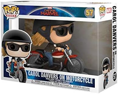 Funko Carol Danvers On Motocycle 57 Captain Marvel