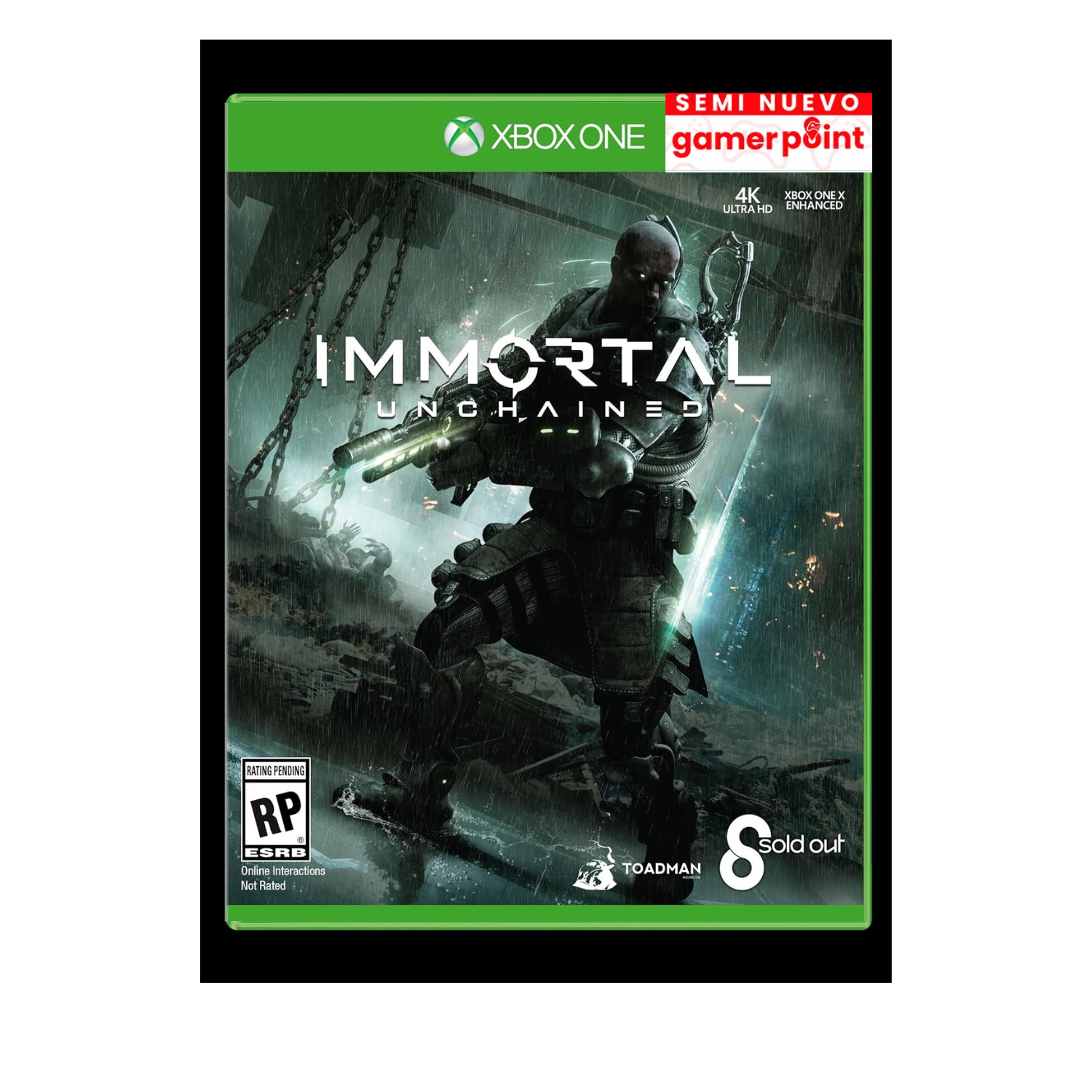 Immortal Unchained Xbox one Usado