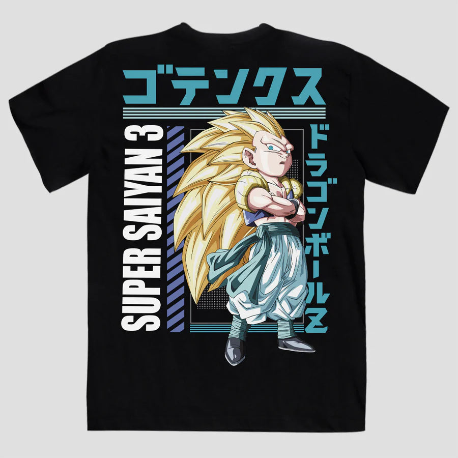 Playera Mascara De Latex Super Saiyan 3 M (Overzise Fit)