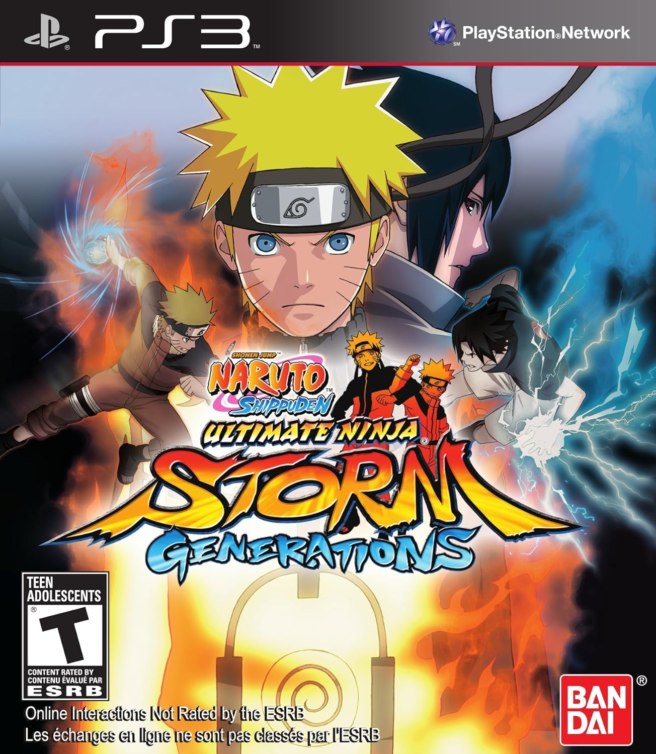 Naruto Shippuden Ultimate Ninja Storm Generations Ps3 Usado