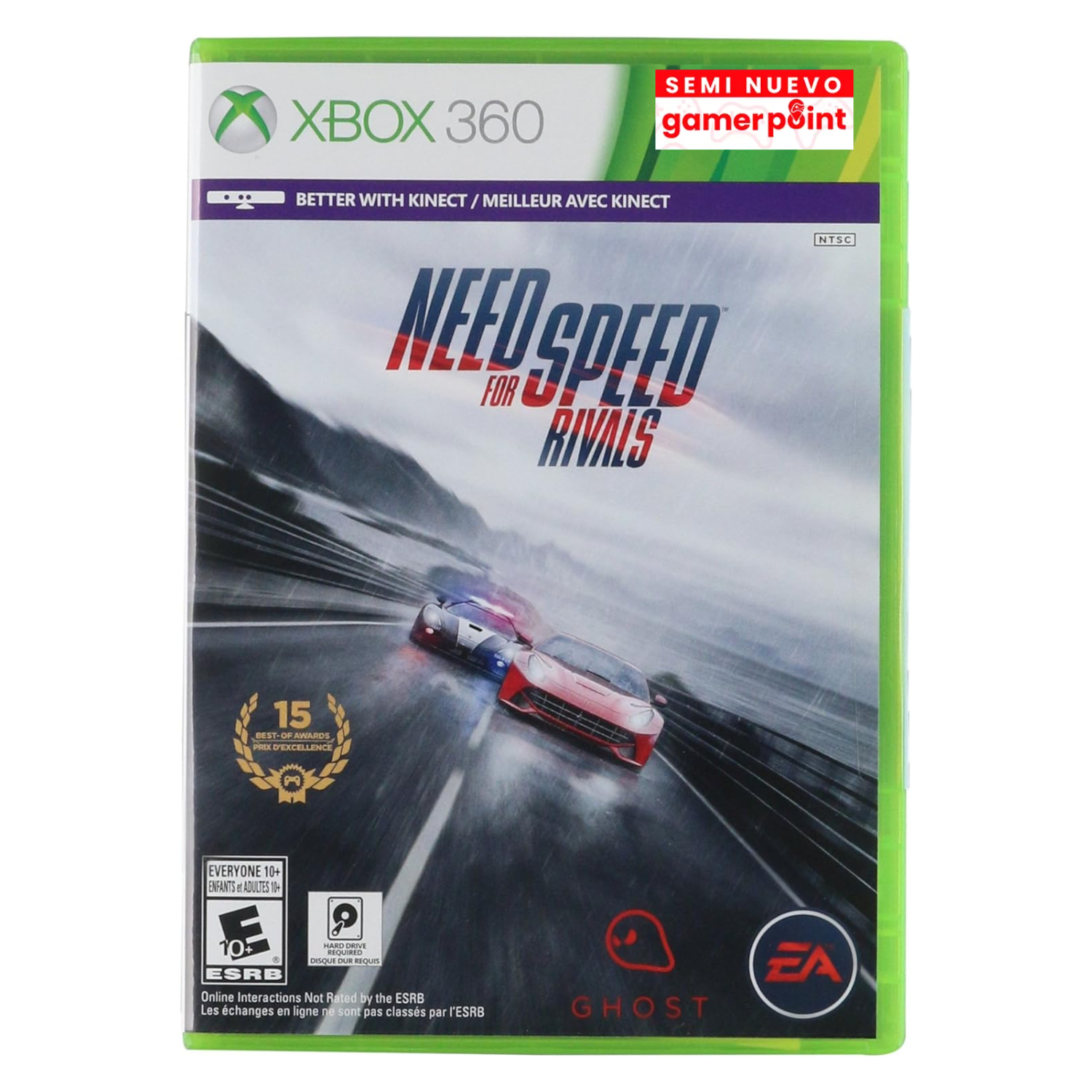 Need for Speed Rivals Xbox 360 Usado