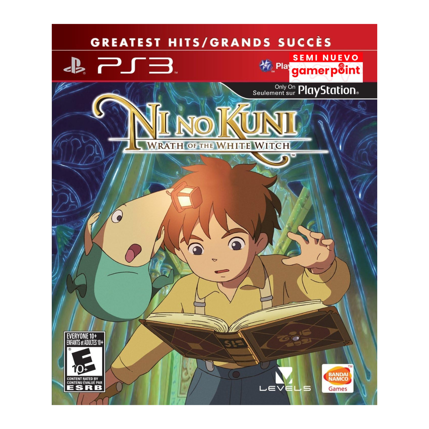 Ni no Kuni Wrath of the White Witch Ps3 Usado