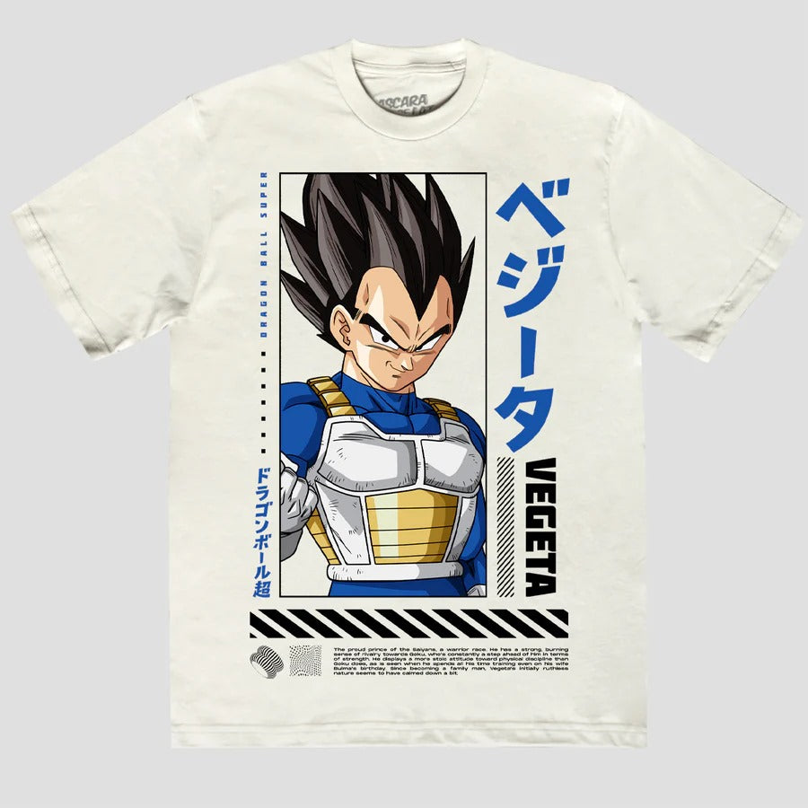 Playera Mascara de Latex Vegeta M (Oversize)