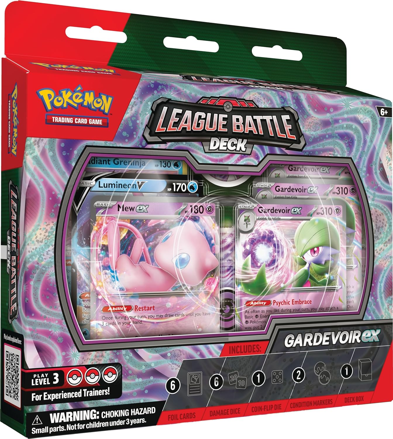 Pokémon TCG: Gardevoir Ex League Battle Deck Pieza Ingles