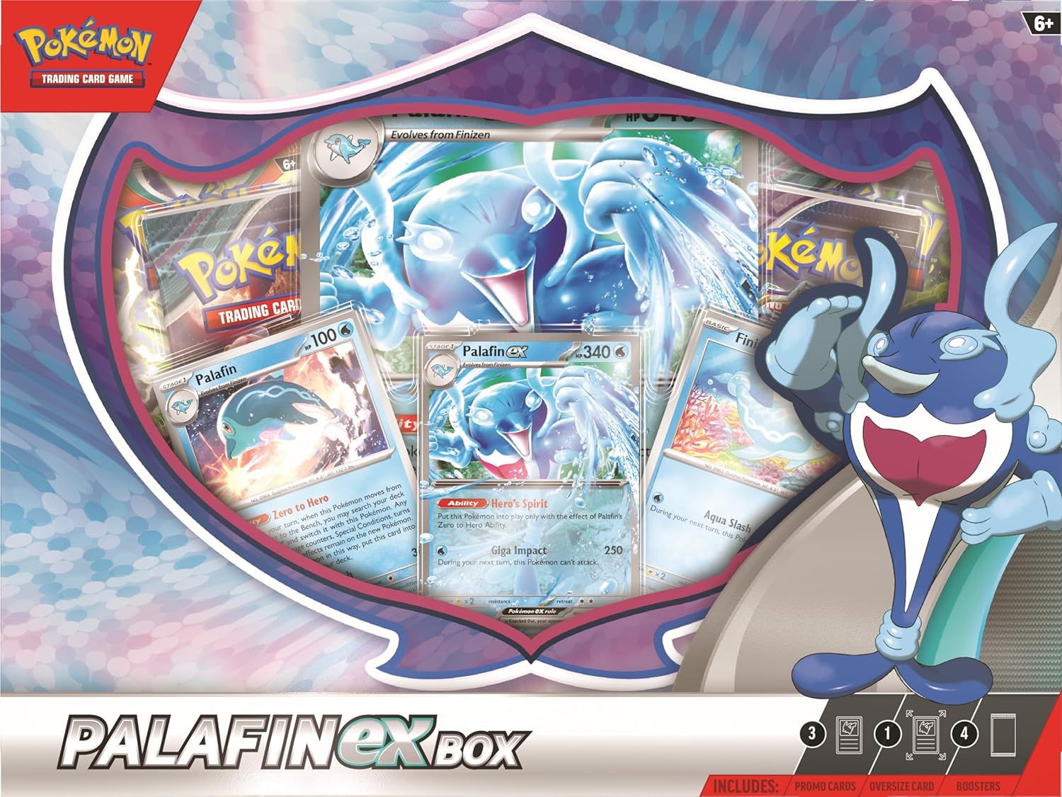 Pokémon TCG: Palafin ex Box - PIEZA ESPAÑOL