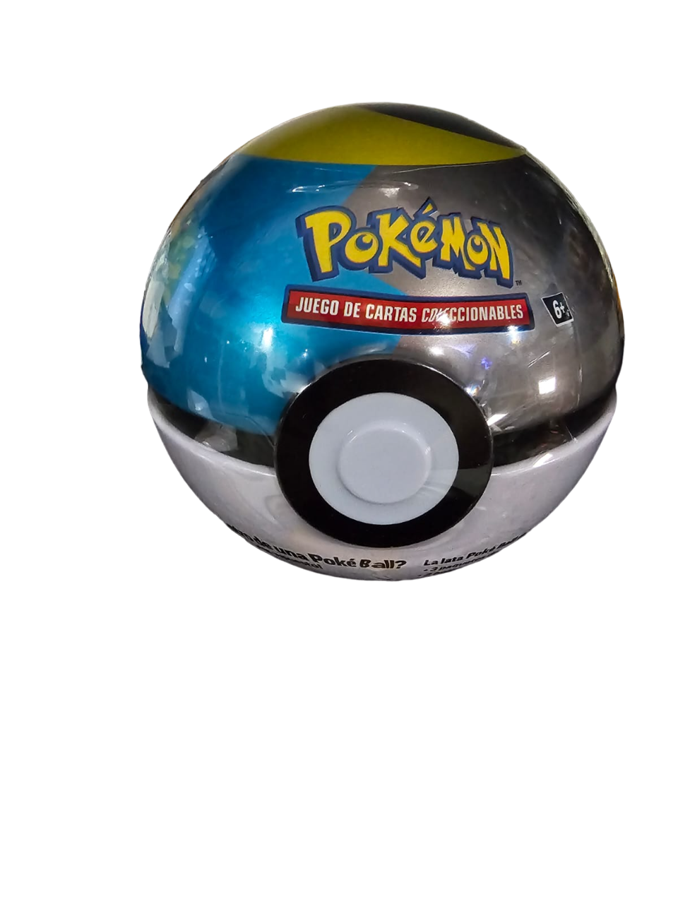 Pokémon TCG: Poké Ball Tin Q3 2024 (Azul y Plata - Pokeball) Pieza Español