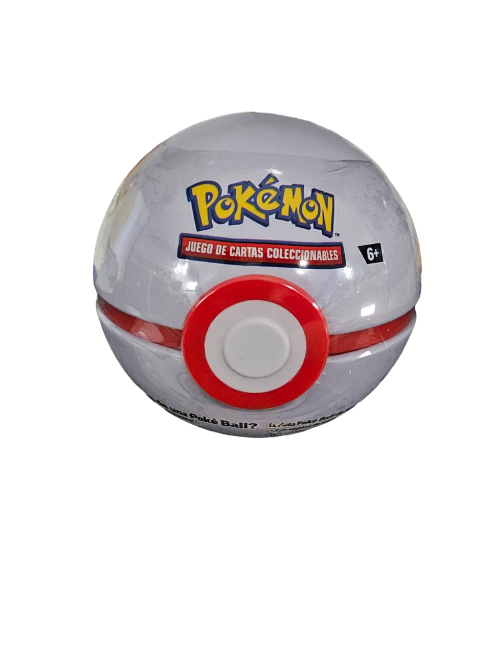 Pokémon TCG: Poké Ball Tin Q3 2024 (Blanca - Pokeball) Pieza Español