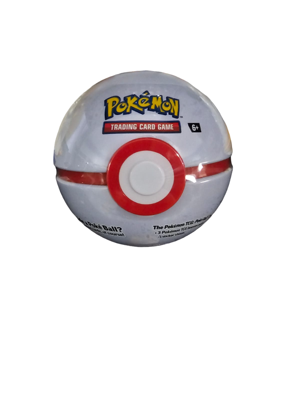 Pokémon TCG: Poké Ball Tin Q3 2024 (Blanca - Pokeball) Pieza Ingles