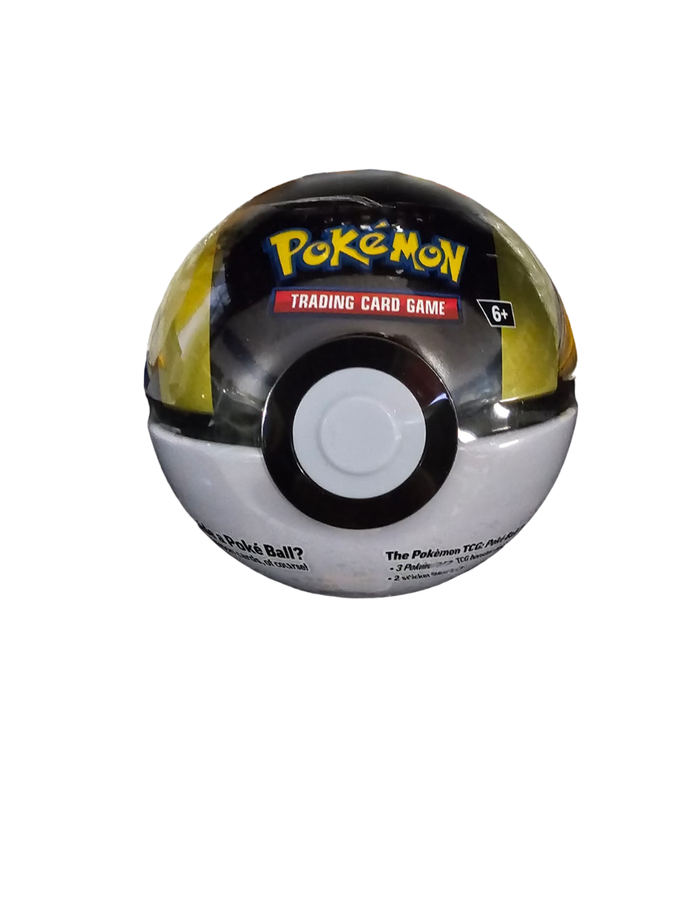 Pokémon TCG: Poké Ball Tin Q3 2024 (Negro y Dorado - Pokeball) Pieza Ingles