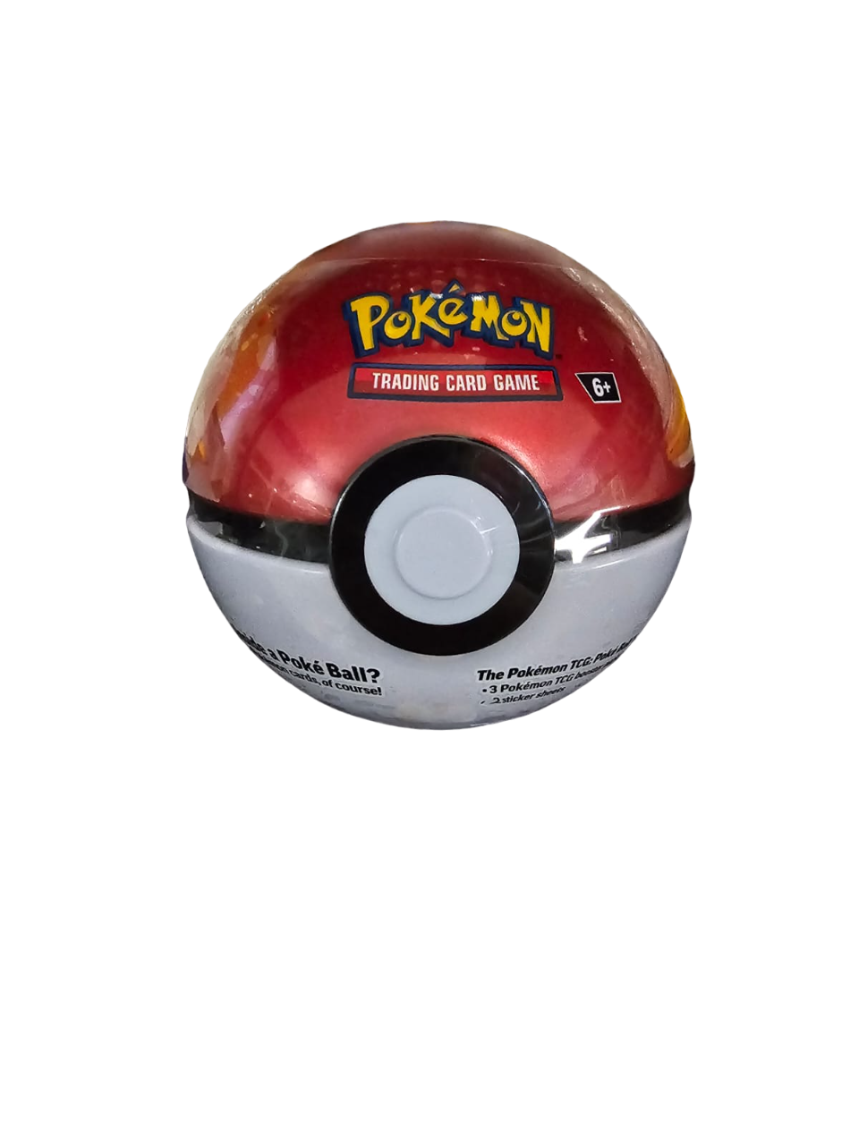 Pokémon TCG: Poké Ball Tin Q3 2024 (Roja - Pokeball) Pieza Ingles