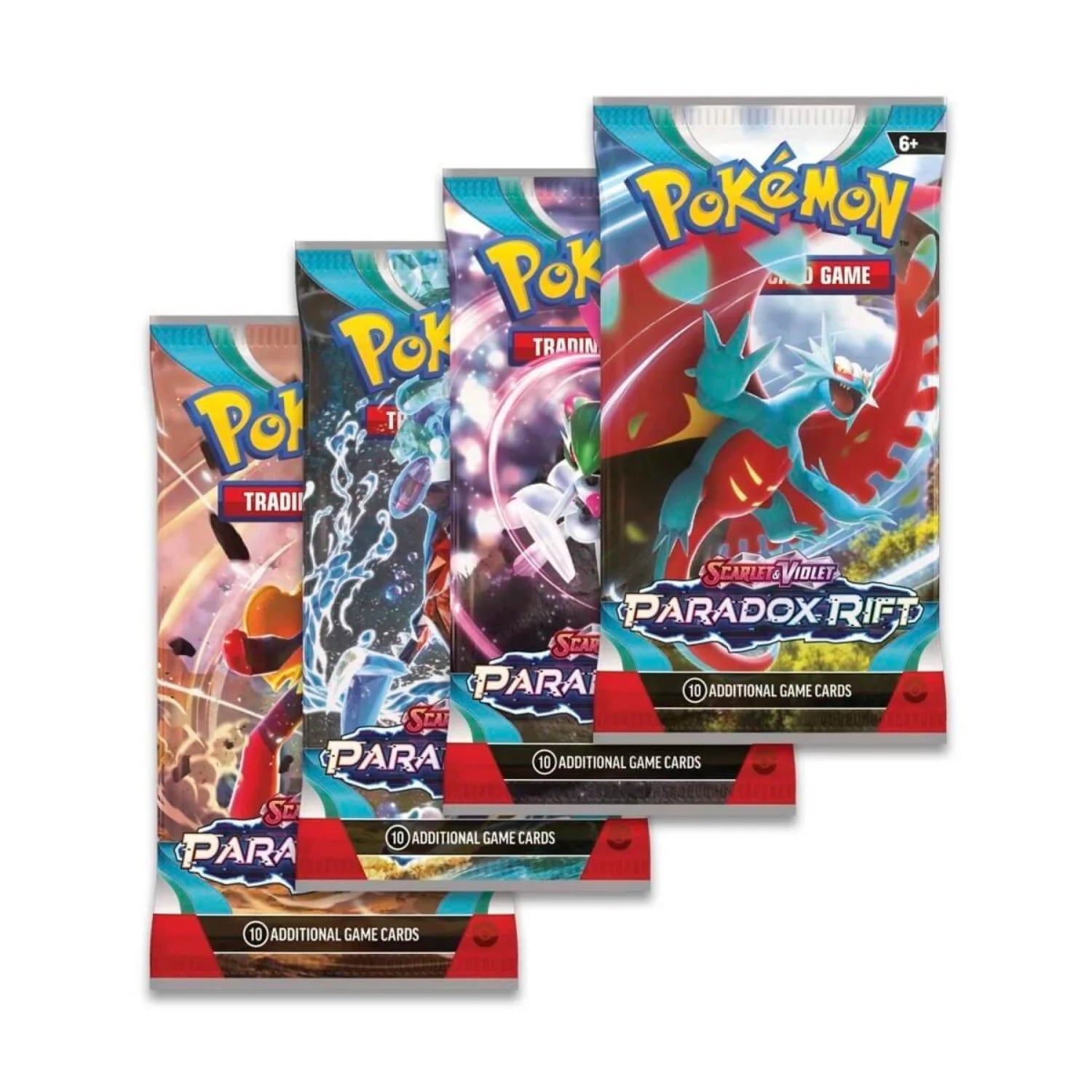 Pokémon TCG: Scarlet & Violet 04 - Paradox Rift Sobre Inglés