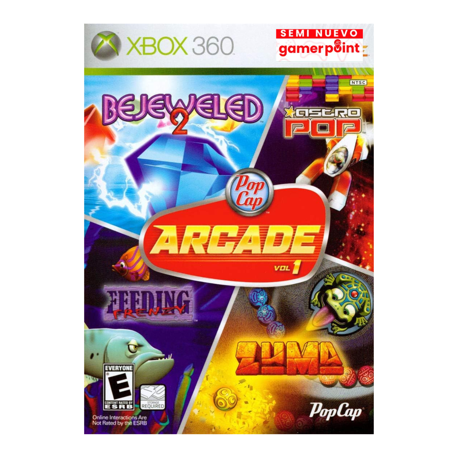 Pop Cap Arcade Vol.1 Xbox 360 Usado