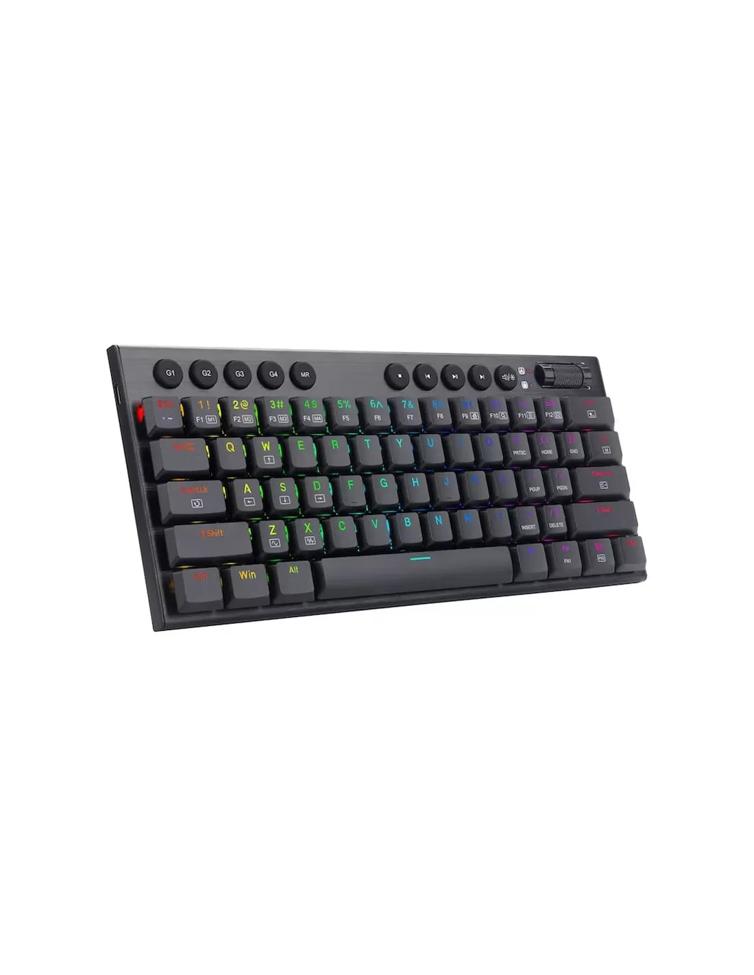 Redragon Teclado Mecanico Cableado Horus Mini K632 RGB - Ingles