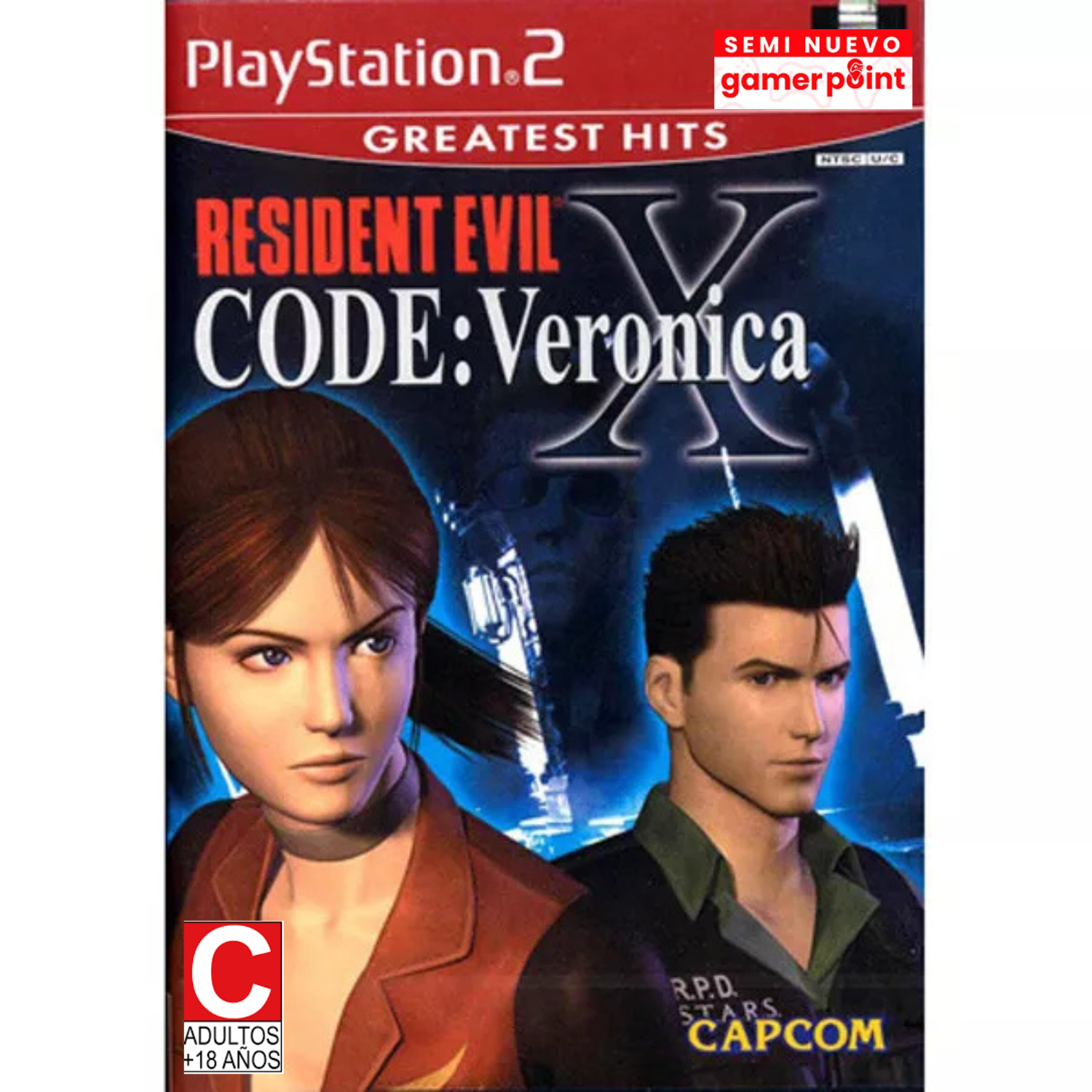 Resident Evil Code Veronica Ps2 Usado