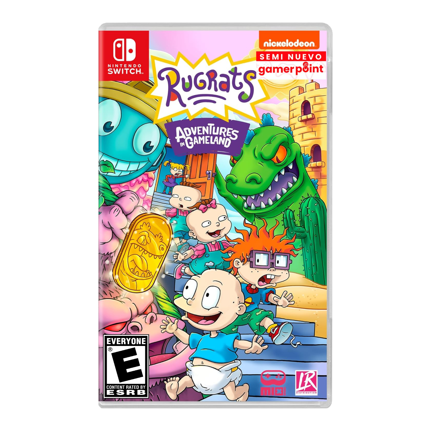 Rugrats Adventures in Gameland Switch Usado