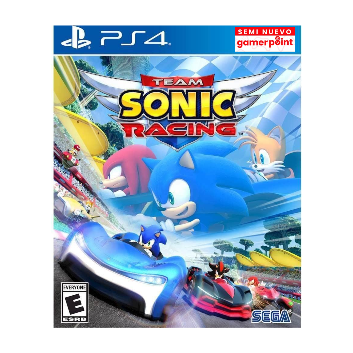 Team Sonic Racing Ps4 Usado