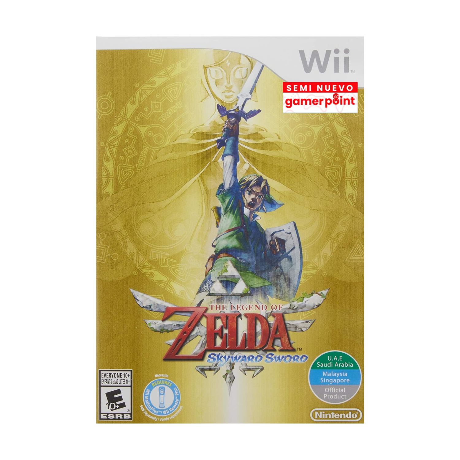 The Legend of Zelda Skyward Sword Wii Usado