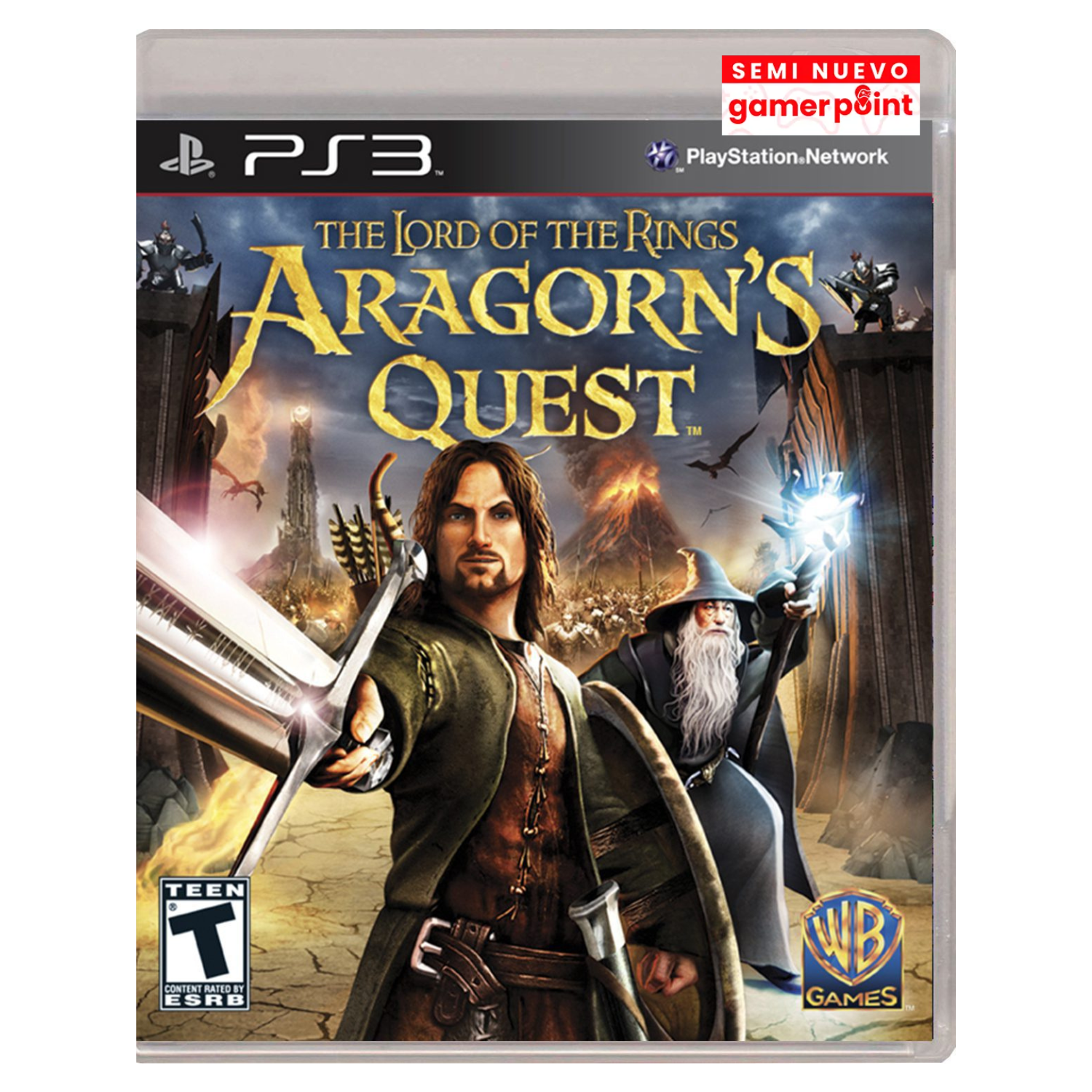 The Lords of the Rings Aragorn's Quest Ps3 Usado