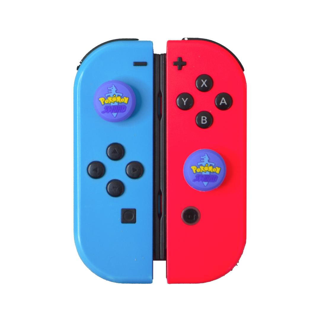 Thumb Grips Genéricos Pokémon Logo (Azul) Nintendo Switch