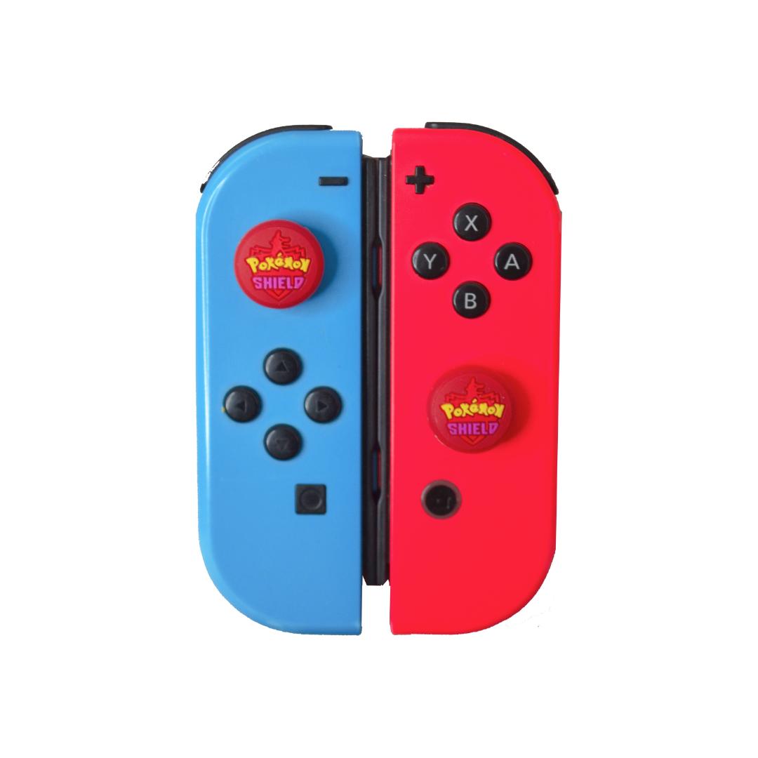 Thumb Grips Genéricos Pokémon Logo (Rojo) Nintendo Switch