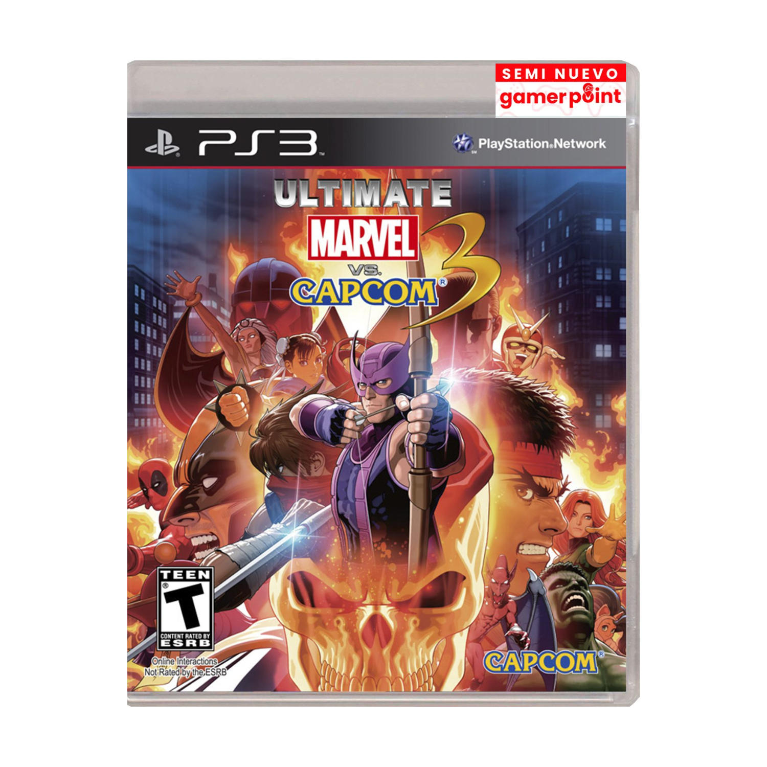 Ultimate Marvel Vs Capcom 3 Ps3 Usado