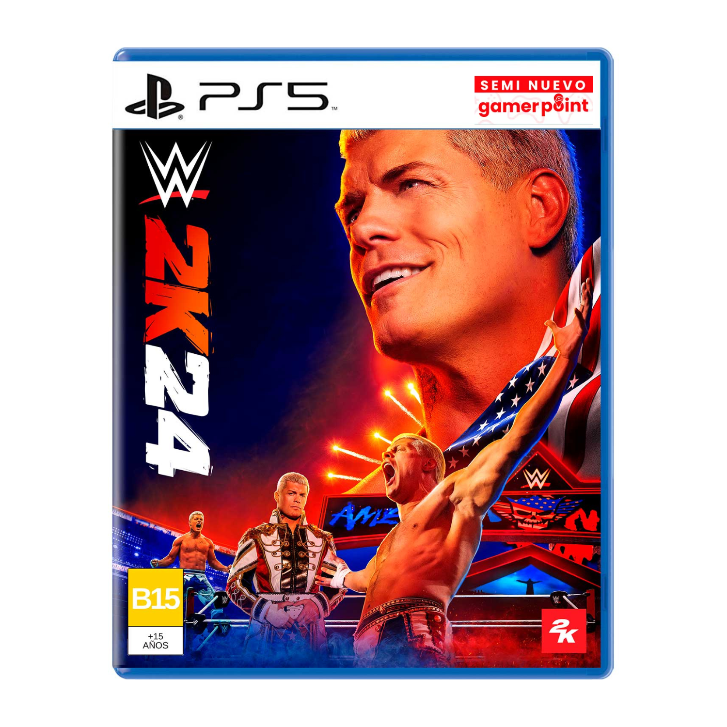 WWE 2K24 Ps5 Usado