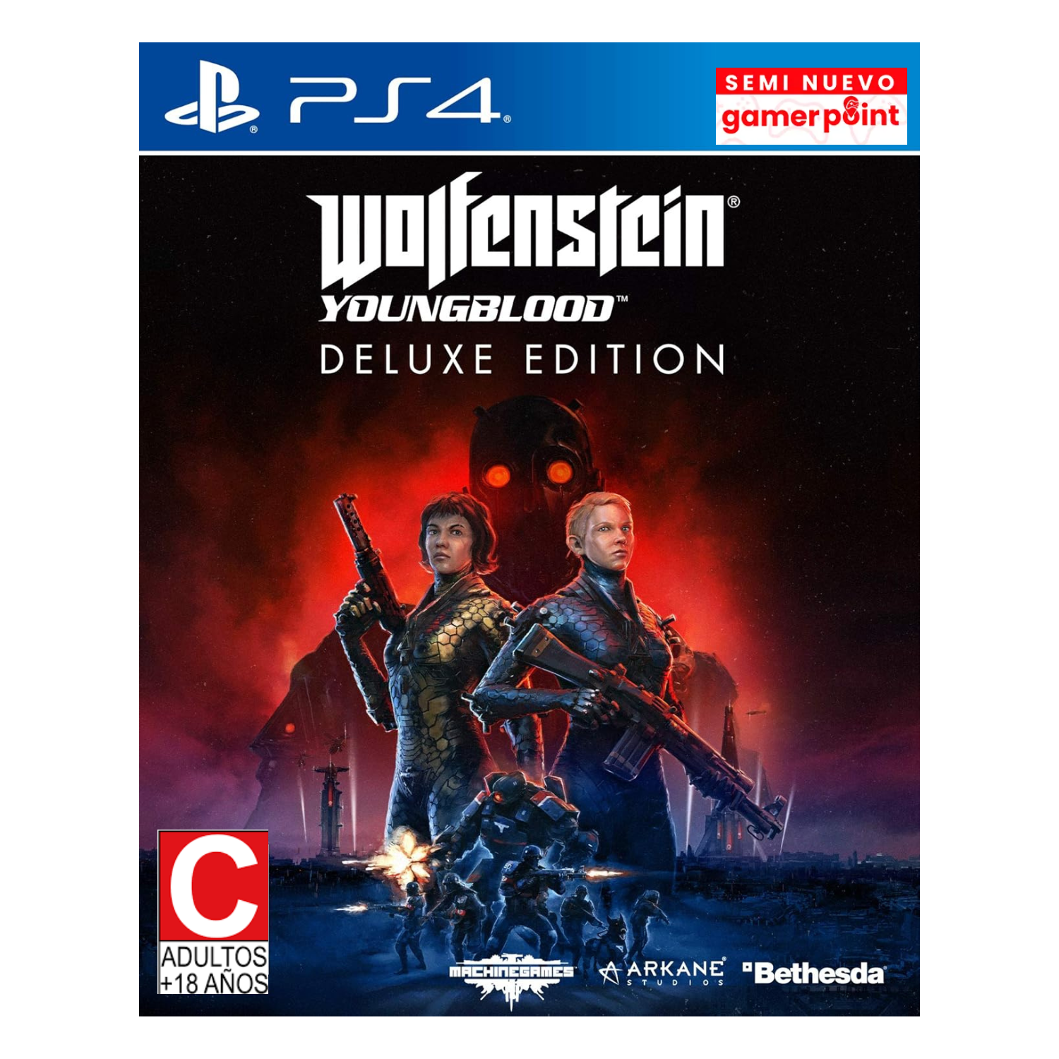 Wolfenstein Youngblood Deluxe Edition Ps4 Usado